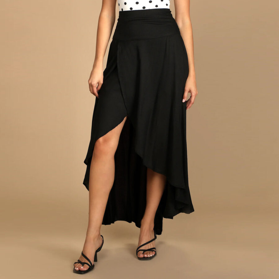 Summer Chic High Low Skirt